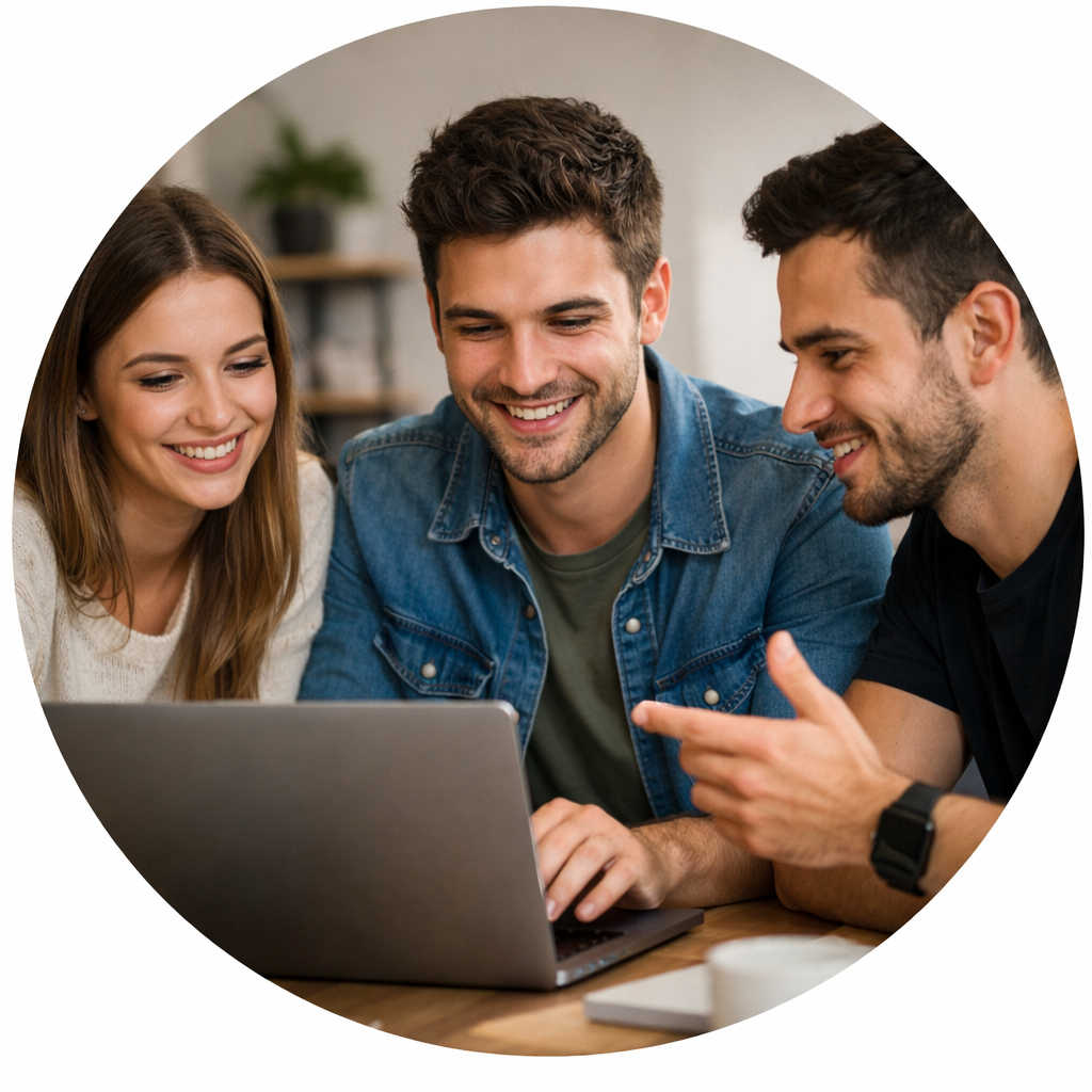 AI engineers collaborating