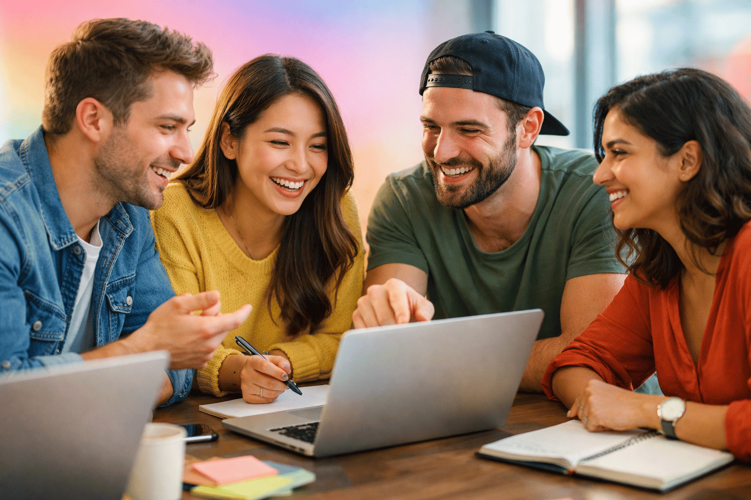 AI engineers collaborating